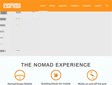 Tablet Screenshot of nomadmobileguides.com